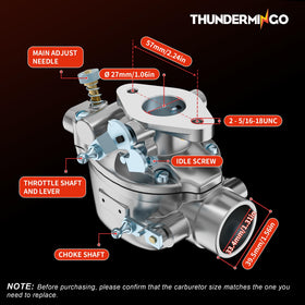 THUNDERMINGO gasket and bolts laid out showing included installation hardware benefit