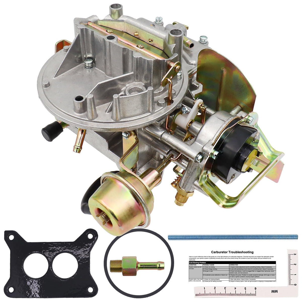 THUNDERMINGO installed on small-block engine demonstrating direct-fit compatibility