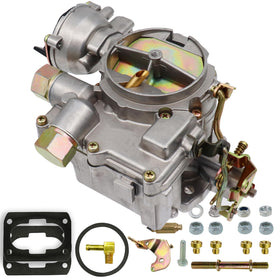THUNDERMINGO carburetor installed on manifold showing fitment and mechanic-ready benefit