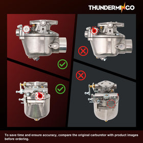 THUNDERMINGO carburetor installed on Ford tractor demonstrating compatibility