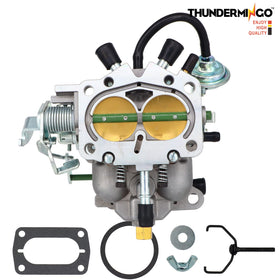 THUNDERMINGO carburetor next to ruler showing scale for correct sizing