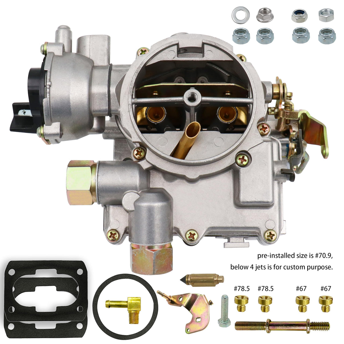THUNDERMINGO side fuel inlet detail for correct hose hookup and reliable fueling benefit