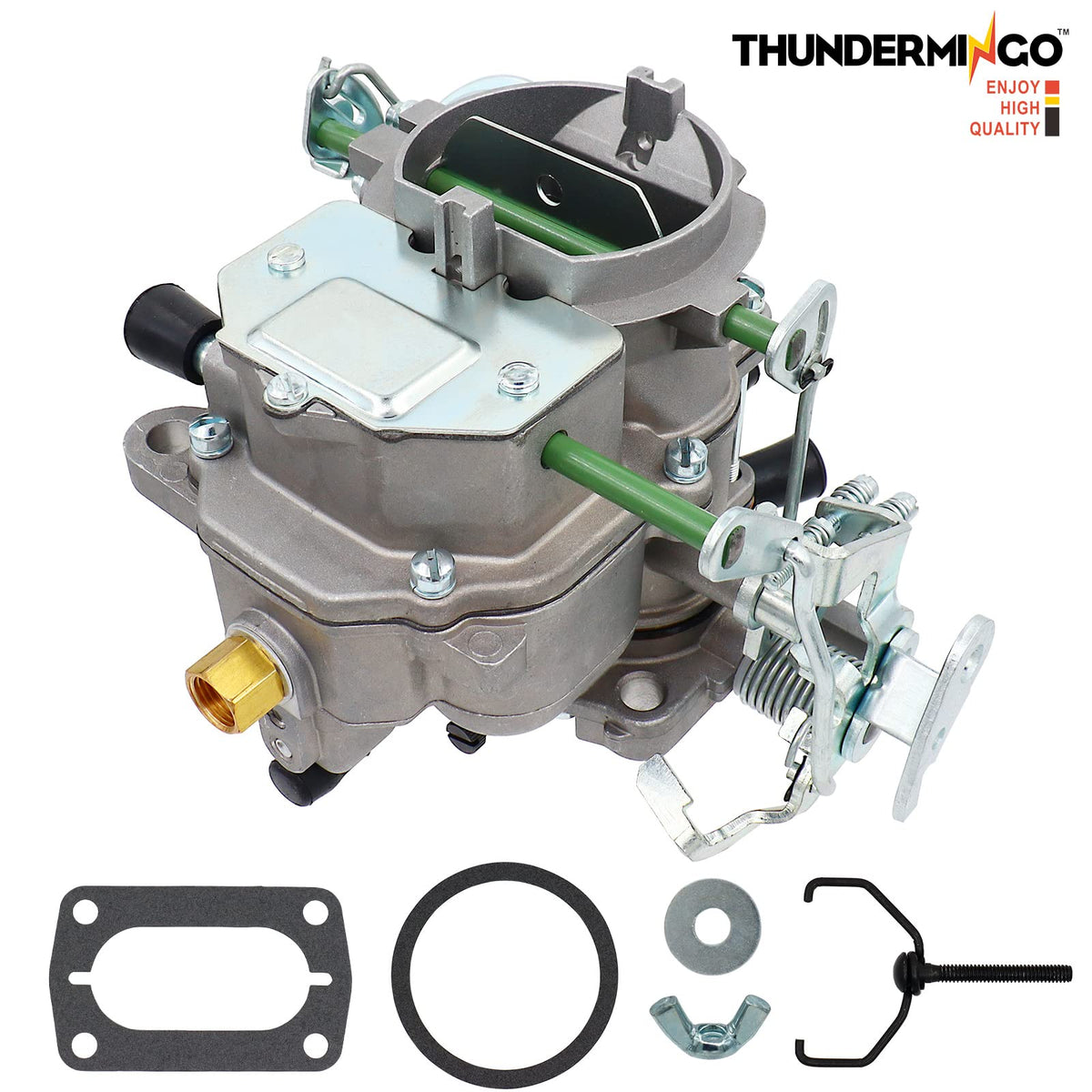 THUNDERMINGO top choke detail illustrating manual choke control for cold starts