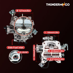 THUNDERMINGO underside view with throttle plates exposed for straightforward inspection