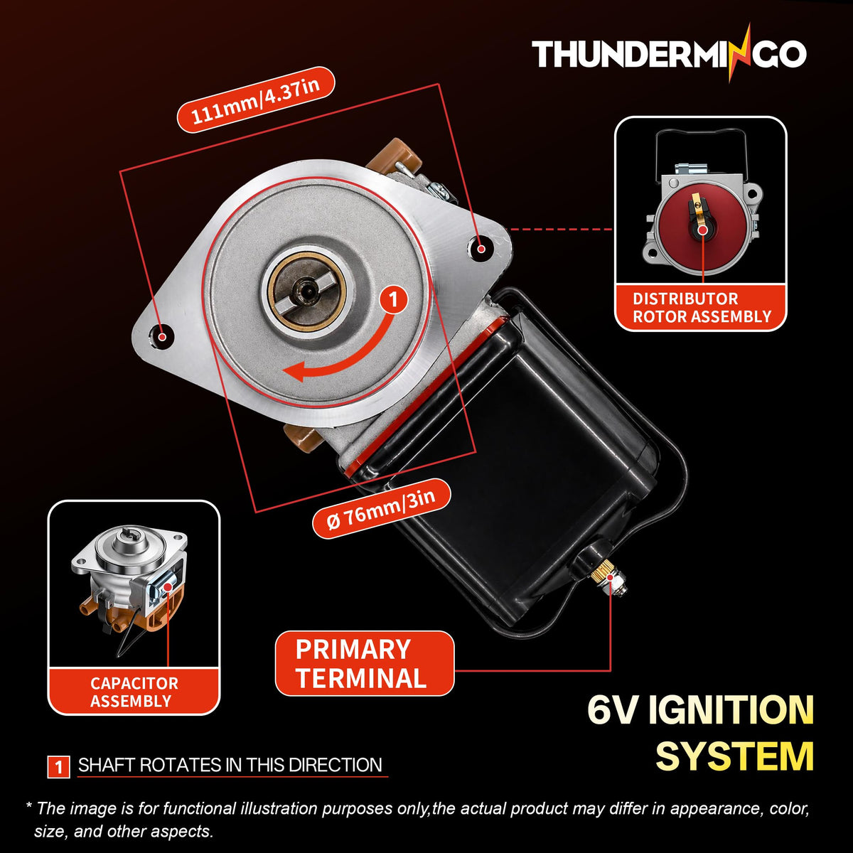 THUNDERMINGO contact points and cam detail for predictable ignition timing