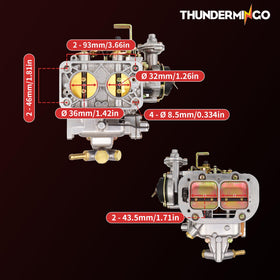 THUNDERMINGO electric choke close-up for easier cold starts and control