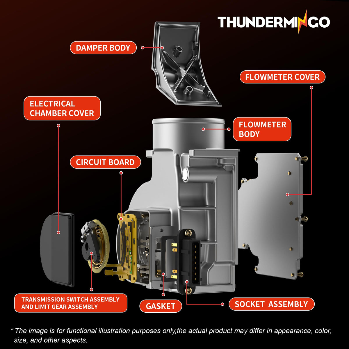 THUNDERMINGO label showing part number 22250-35050 for straightforward identification