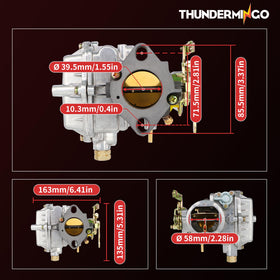 THUNDERMINGO mounting bolt spacing measured to show correct 75mm fit