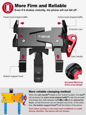 Tiakia base and spherical joint demonstrating vibration reduction and flexibility