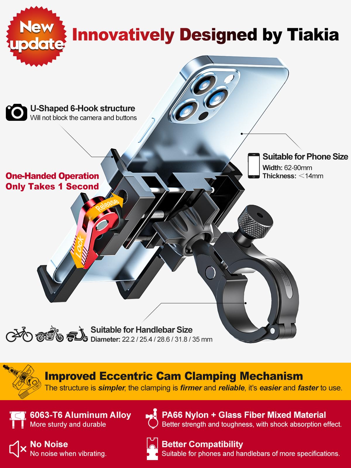 Tiakia close-up of CNC aluminium frame highlighting strength and durability