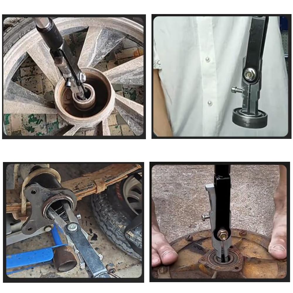 TIANAOKEJI collet installed inside bearing bore, shows inner‑race engagement benefit