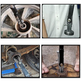 TIANAOKEJI collet installed inside bearing bore, shows inner‑race engagement benefit