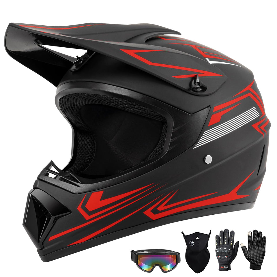 TIANDU helmet front view showing full-face protection and clear safety design