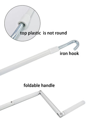 TIANMEIYI handle close-up highlighting adjustable angle for comfort