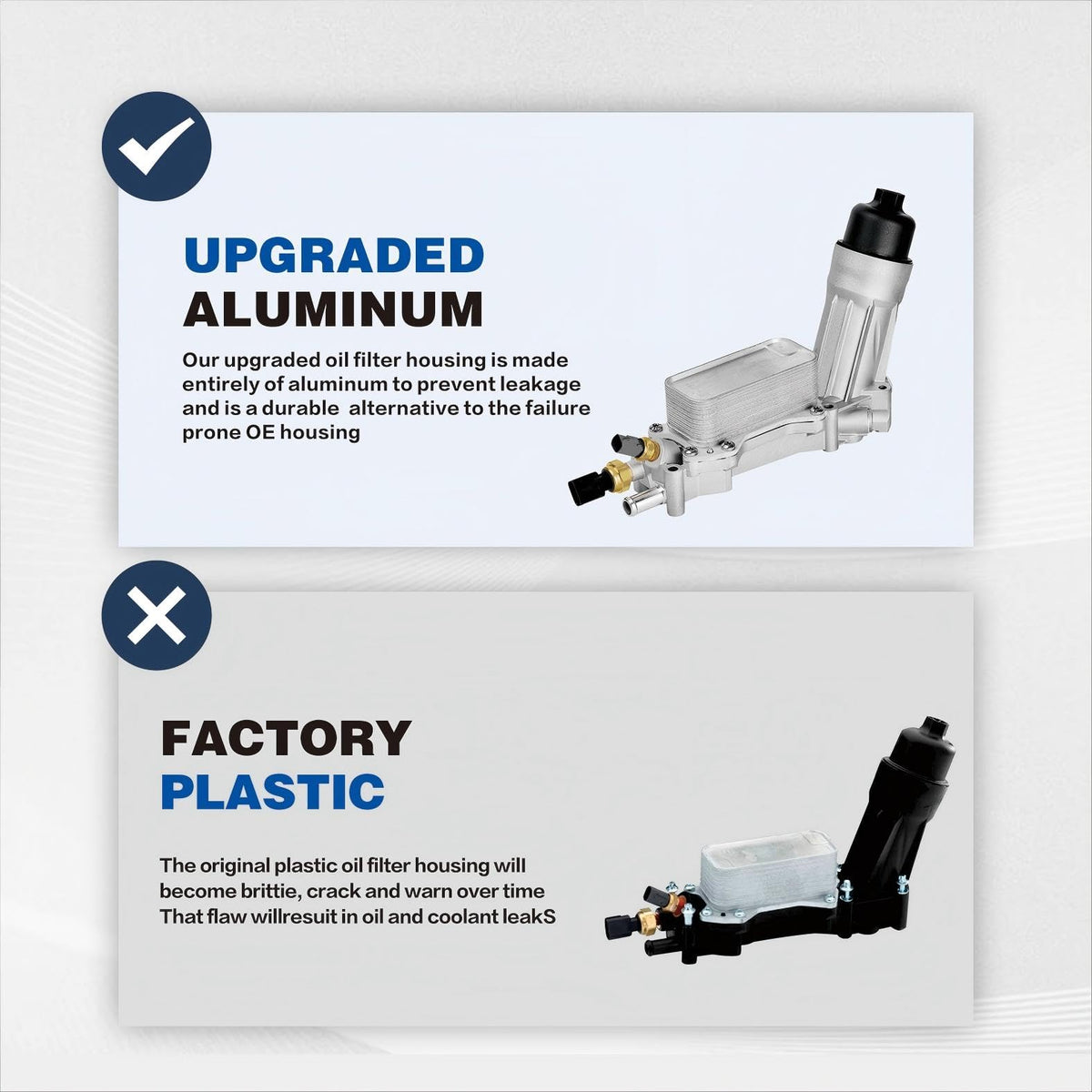 TIAYFEU seal and hardware kit layout ensuring leak-free installation benefit