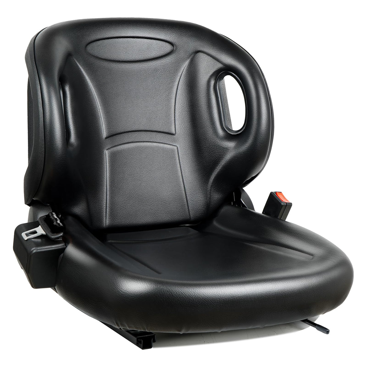 TICSEA front view of universal seat showing full profile and mounting