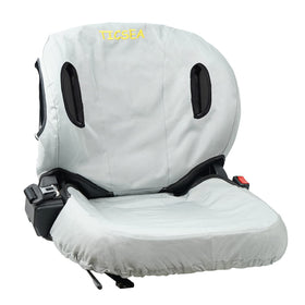TICSEA front view of seat cover showing full coverage and neat fit benefit