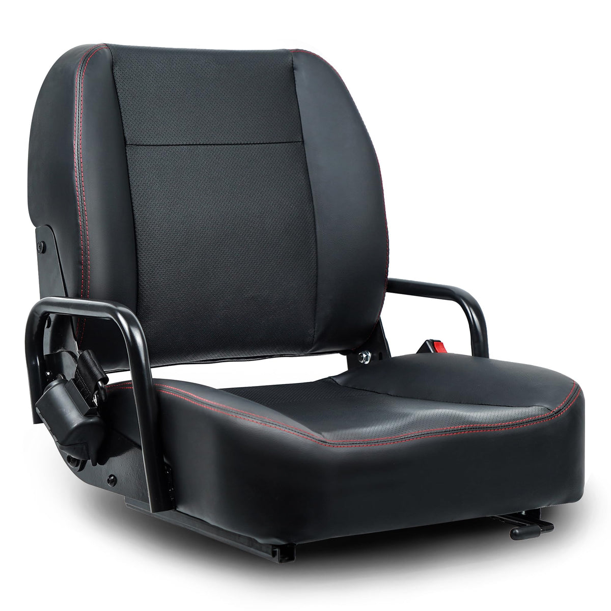 TICSEA front view of universal seat showing ergonomic shape and comfort