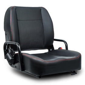 TICSEA front view of universal seat showing ergonomic shape and comfort