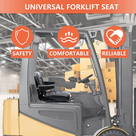 TICSEA seat installed on tractor illustrating fit and improved operator comfort