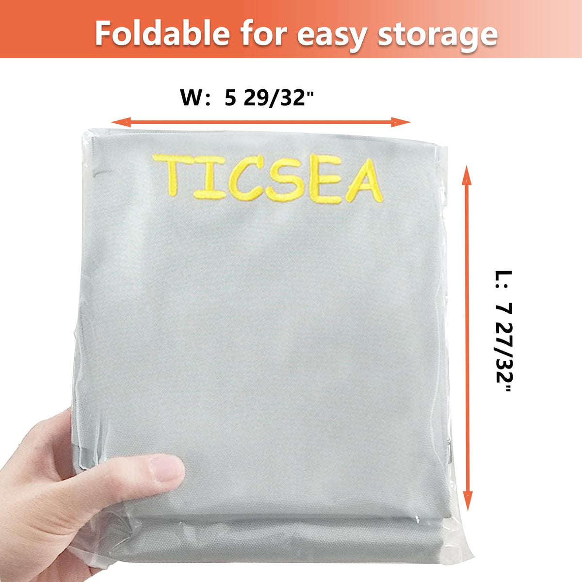 TICSEA water beading on coated fabric proving waterproof defense