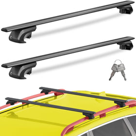 TideFree front packaging showing complete 52 inch cross bars and hardware for quick setup
