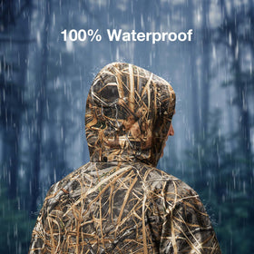 TIDEWE jacket in use while fishing demonstrating mobility and weather defense
