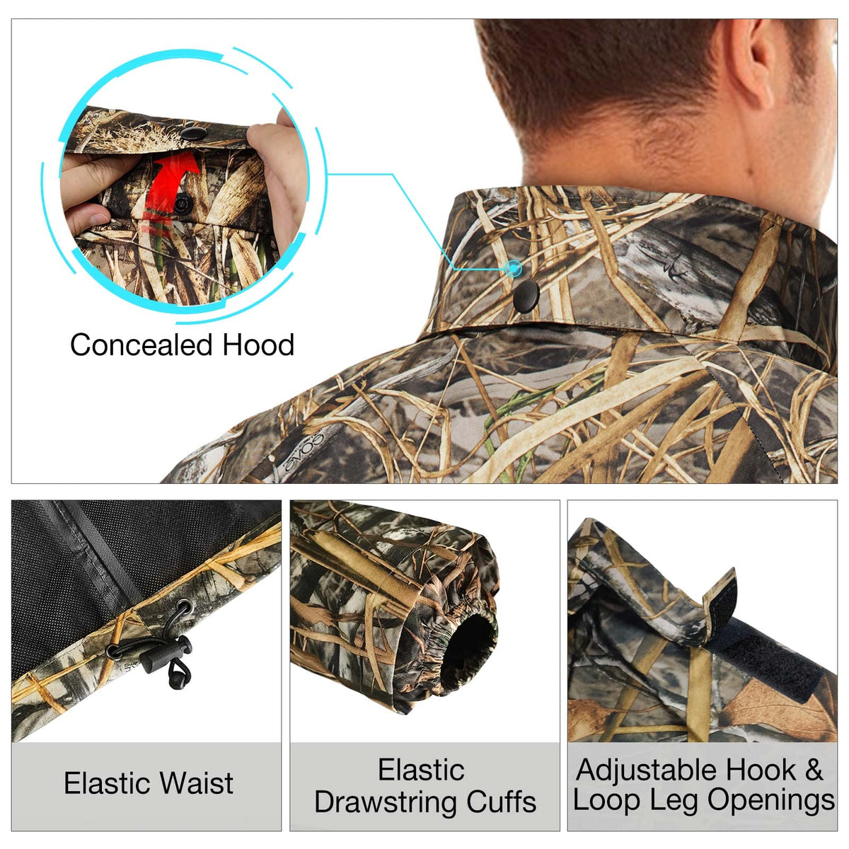 TIDEWE suit packed in storage bag showing compact portability for travel