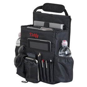 Tidify front view organizer showing overall pockets and tidy storage benefit