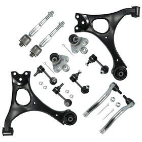 TIEZFUL kit front packaging showing all included suspension parts and clear fitment labeling
