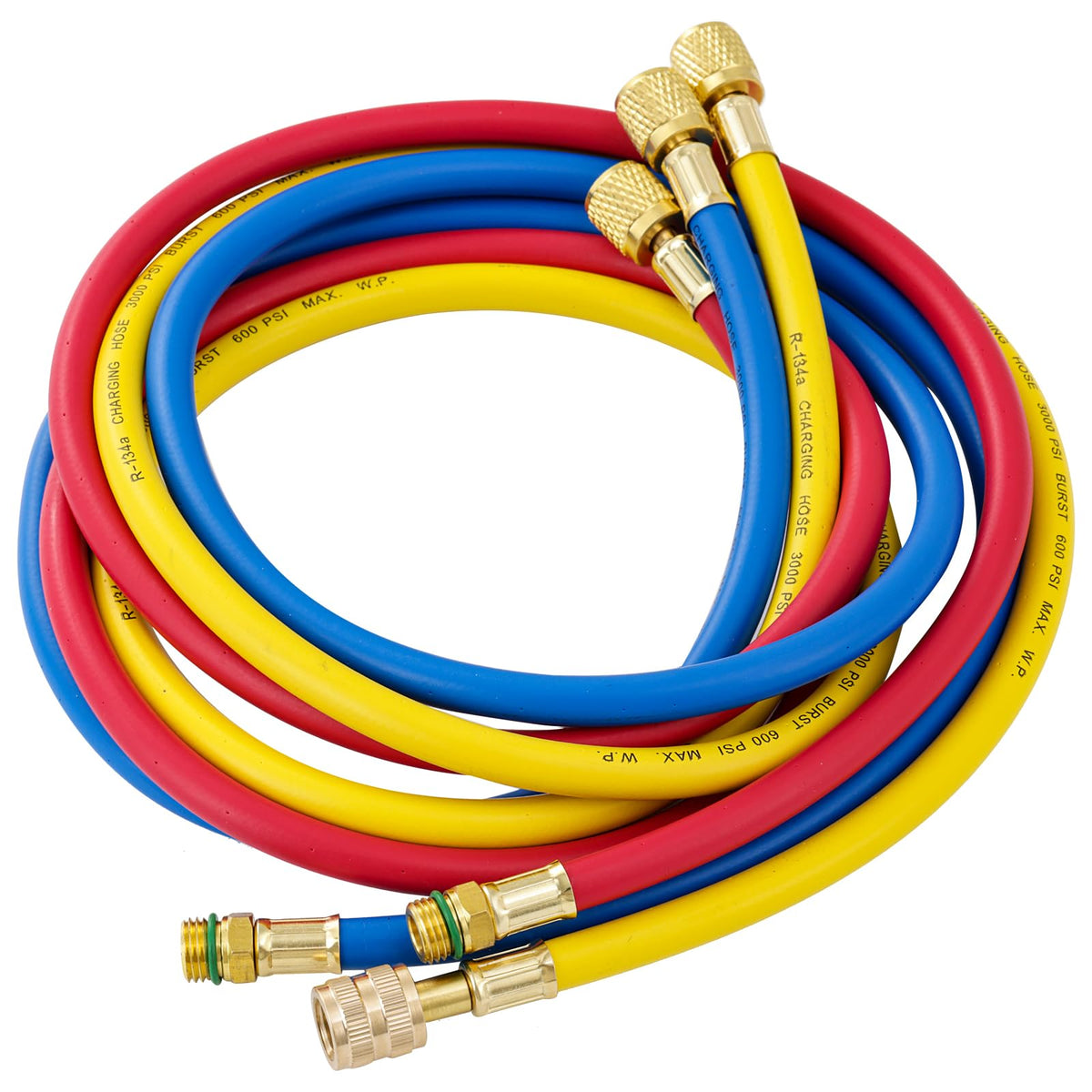 Tigbear front packaging kit showing complete three‑hose set and benefits