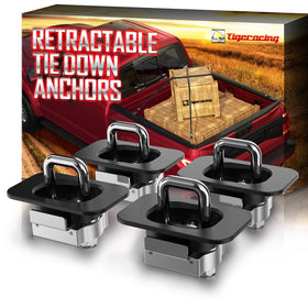 Tigeracing front face installed in truck bed rail shows clean fit and strength