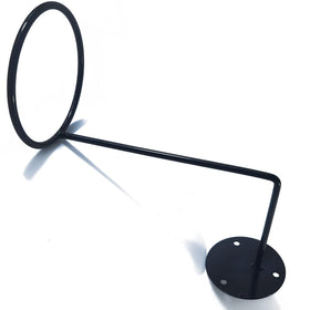 TIHOOD rack next to hand for scale showing compact size and easy installation