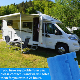 Tikfoam filter in RV interior highlighting cleaner air for passengers