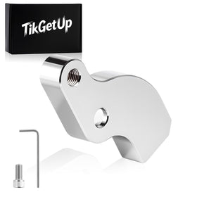 TIKGETUP front view chrome assist kit showing polished finish and fit benefits