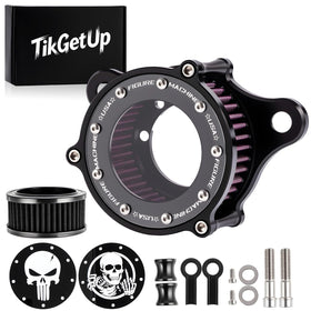 TIKGETUP front assembly view showing clean design and improved airflow