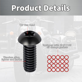 TIKGETUP T27 TORX head close-up highlighting anti-theft precision and durability