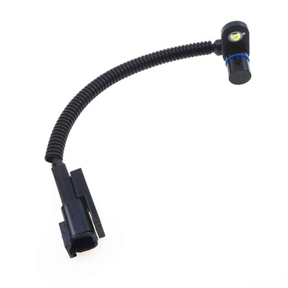 TIKSCIENCE crankshaft sensor front view showing robust housing and exact OEM fit