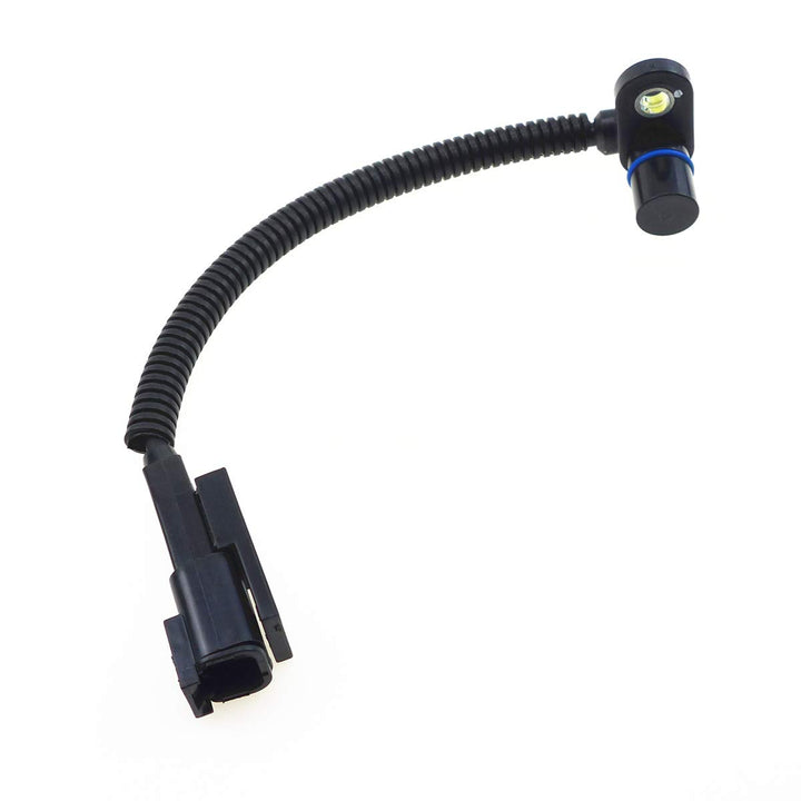 TIKSCIENCE crankshaft sensor front view showing robust housing and exact OEM fit