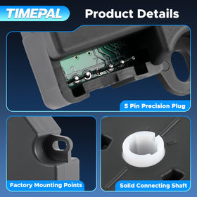 TIMEPAL actuator installed under dash demonstrating restored HVAC control