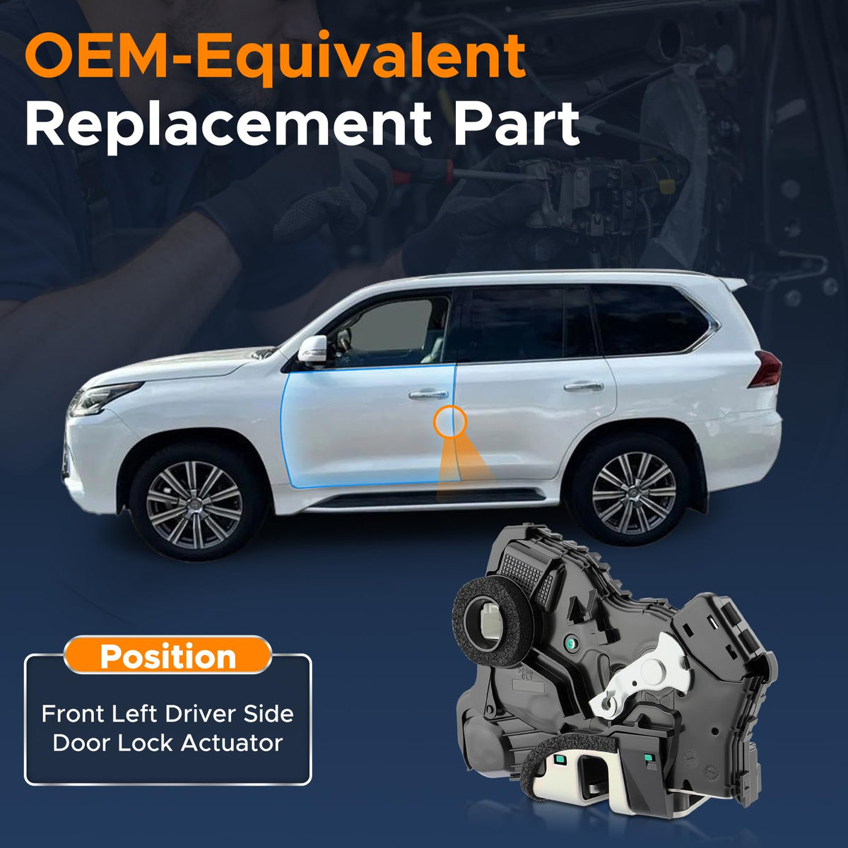 TIMEPAL actuator electrical plug and wiring connector for easy vehicle hookup