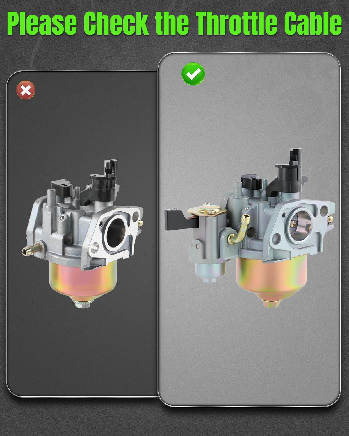 TIMEPAL top choke detail highlighting easy cold-start operation benefit