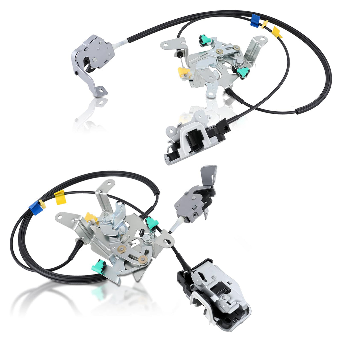 TIMEPAL front view latch assembly showing fit and function for Super Duty
