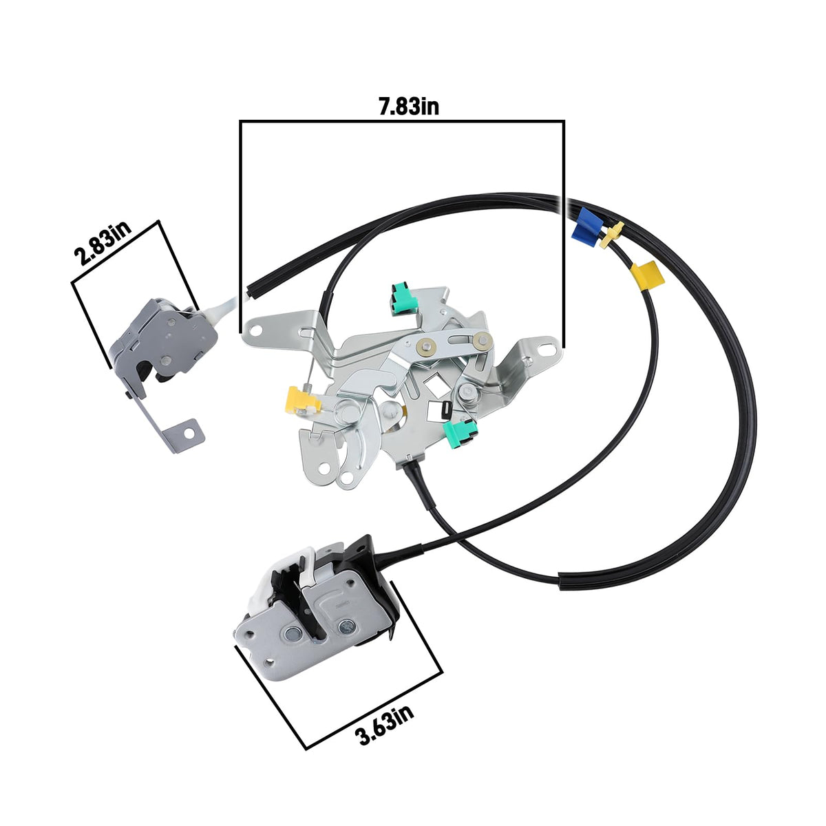 TIMEPAL latch in motion showing smooth operation and dependable engagement