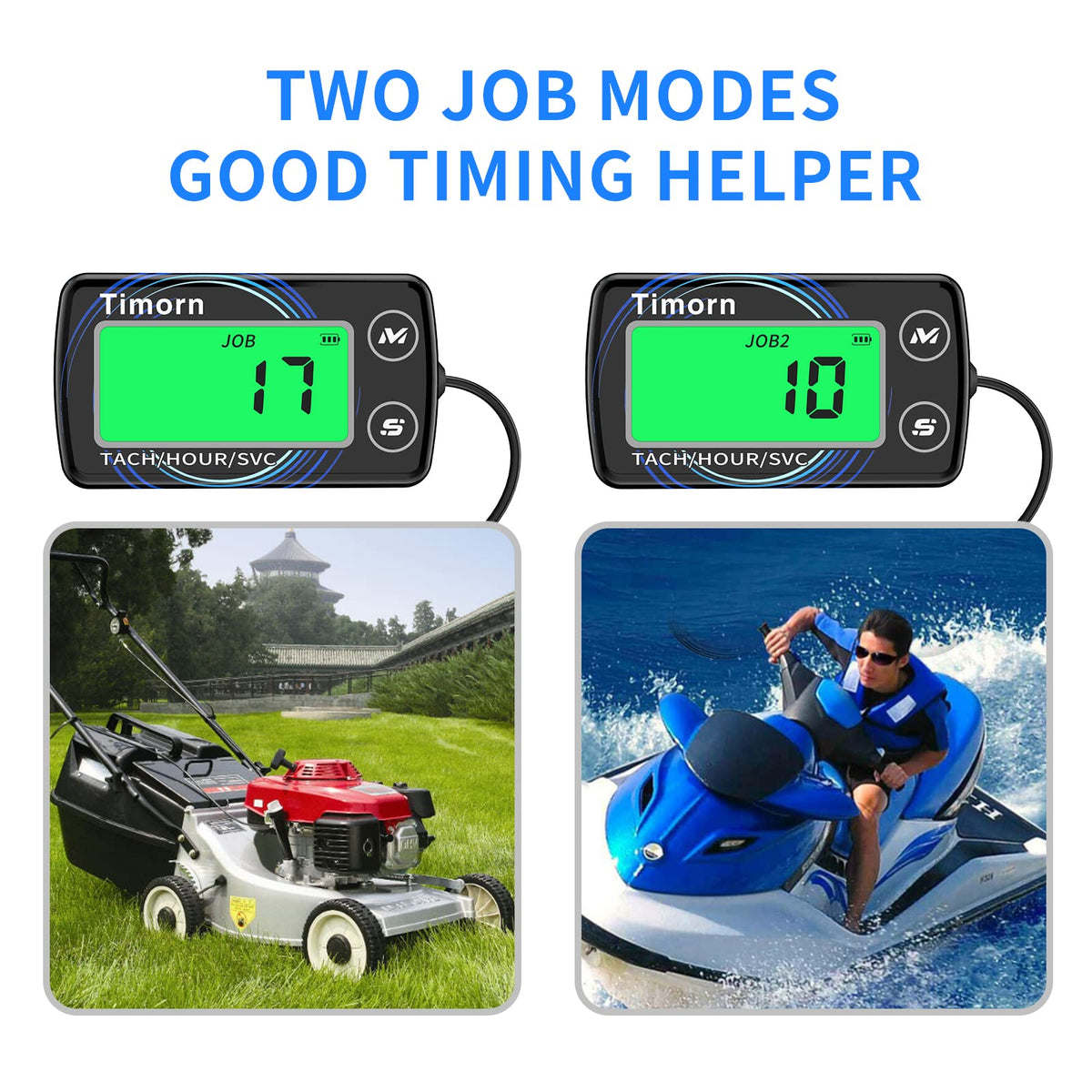 Timorn back panel and buttons with battery access for easy replacement