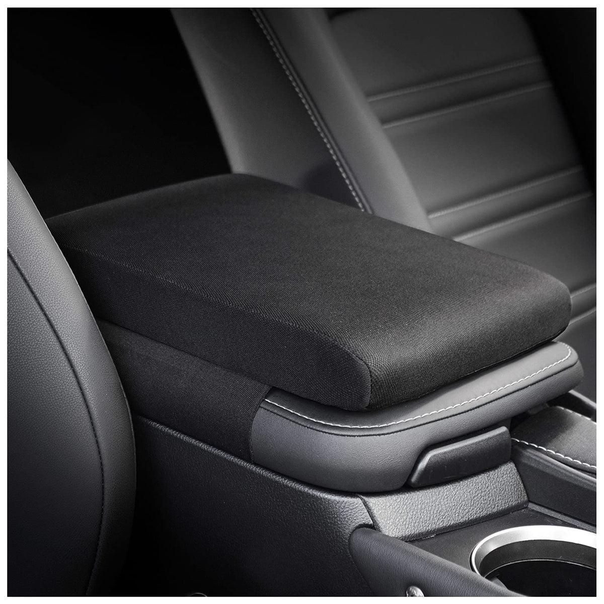 Timorn front view of armrest cover showing full fit and protection