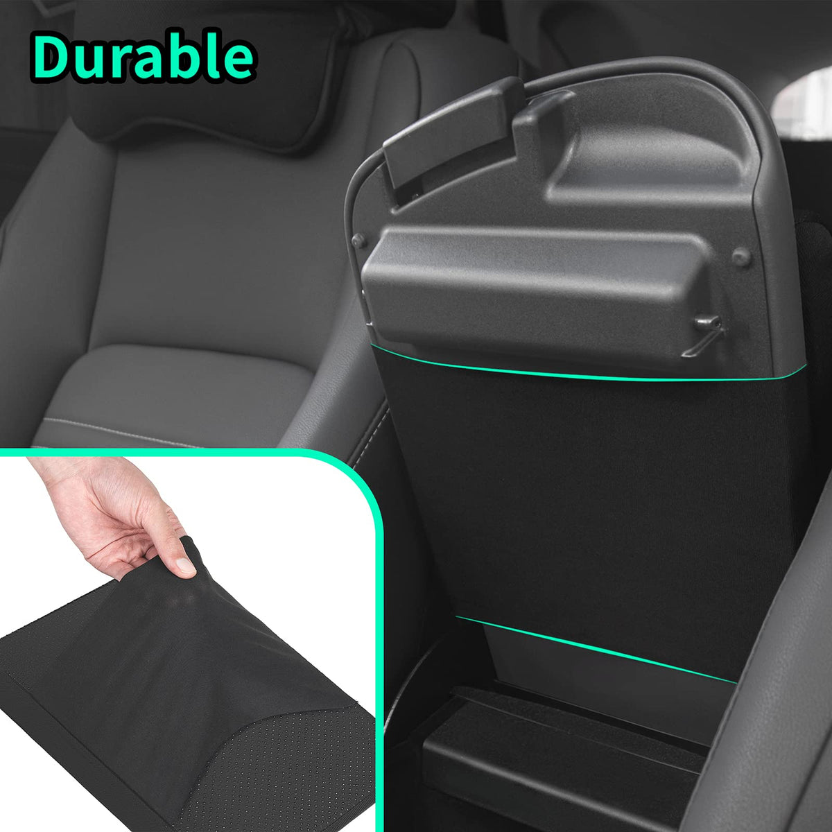 Timorn installed on center console demonstrating improved driving comfort