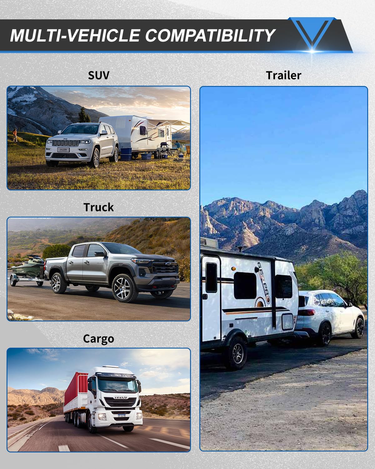 Tinivalee installed on trailer in field illustrating ready-to-tow reliability