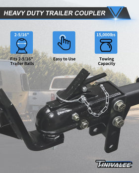 Tinivalee side profile highlighting black powder-coat for corrosion resistance