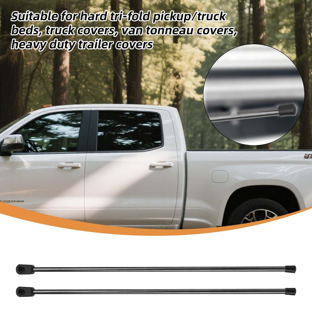 Tinoaly replacement rod beside original part showing improved straightness and fit